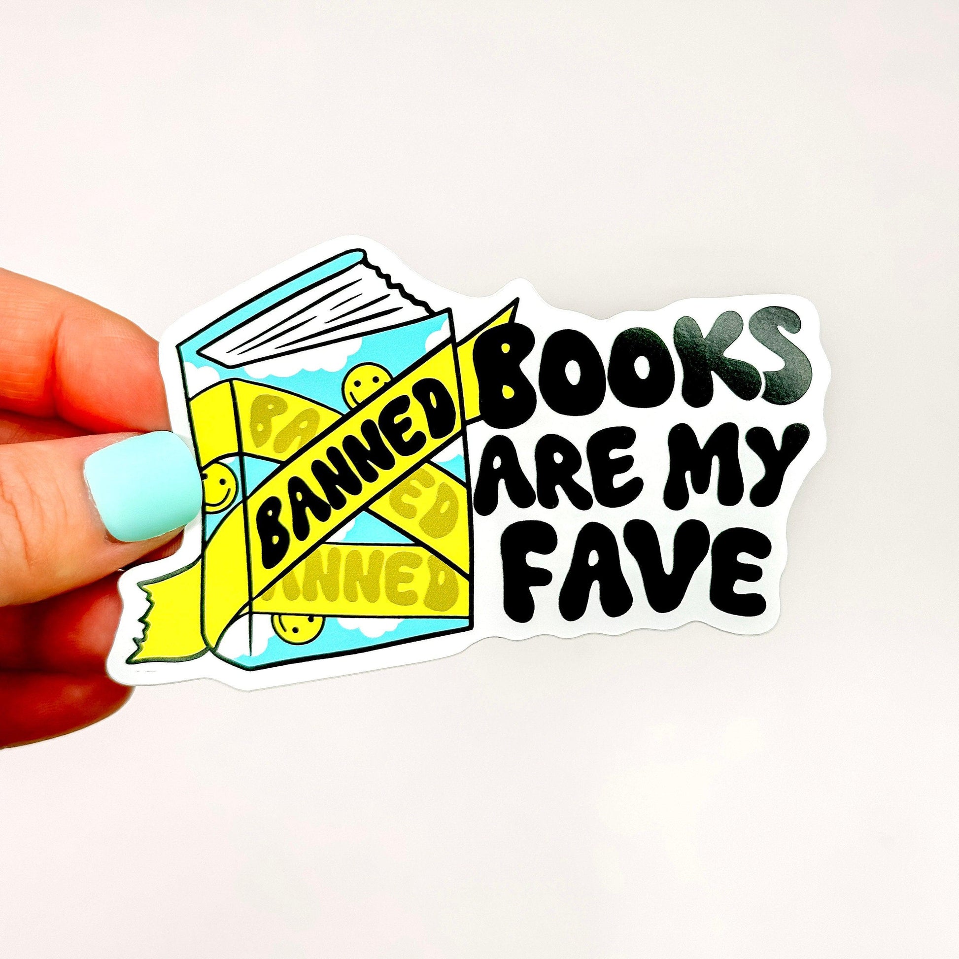 Banned Books - Bookish Vinyl Sticker-Cricket Paper Co.