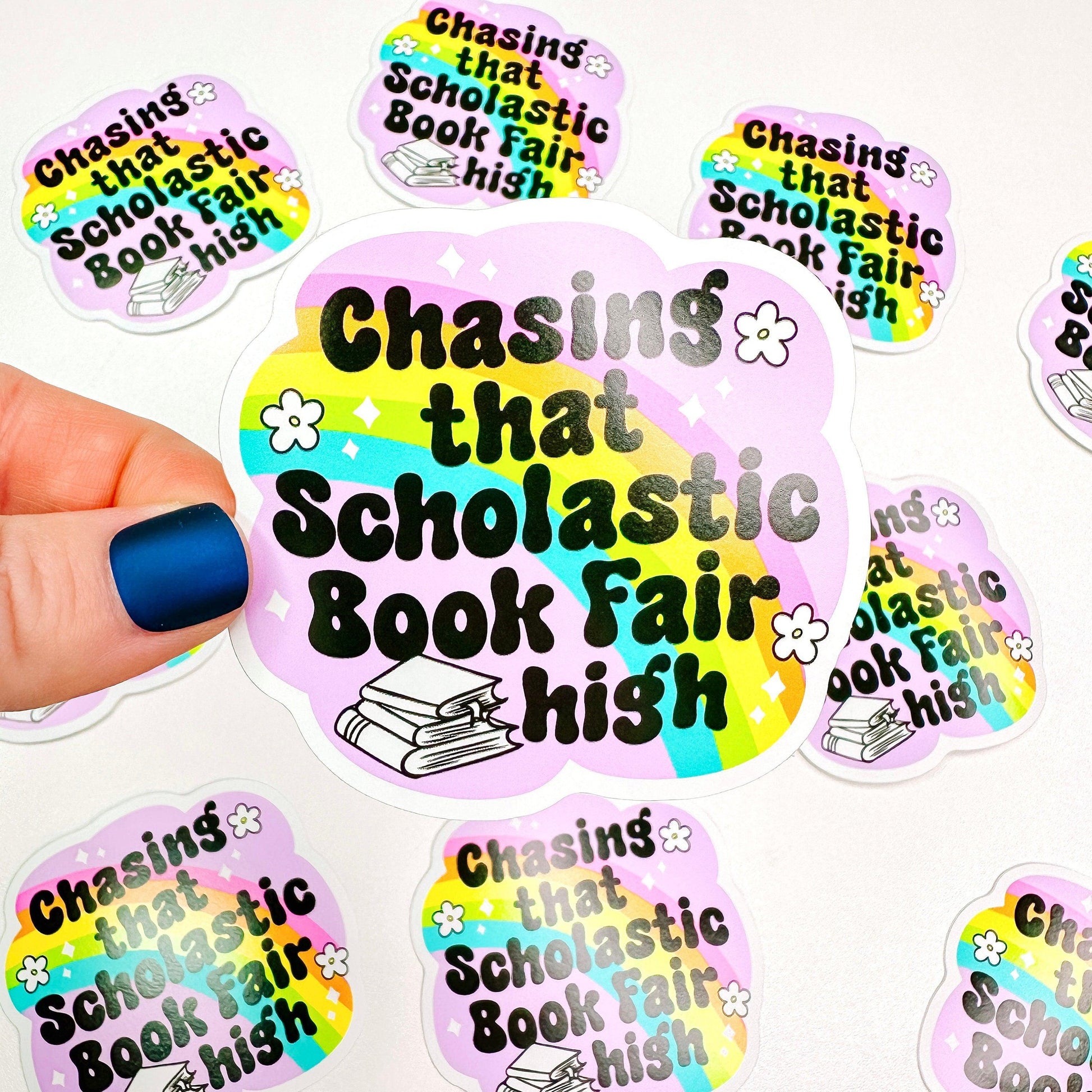 Book Fair High - Bookish Vinyl Sticker-Cricket Paper Co.