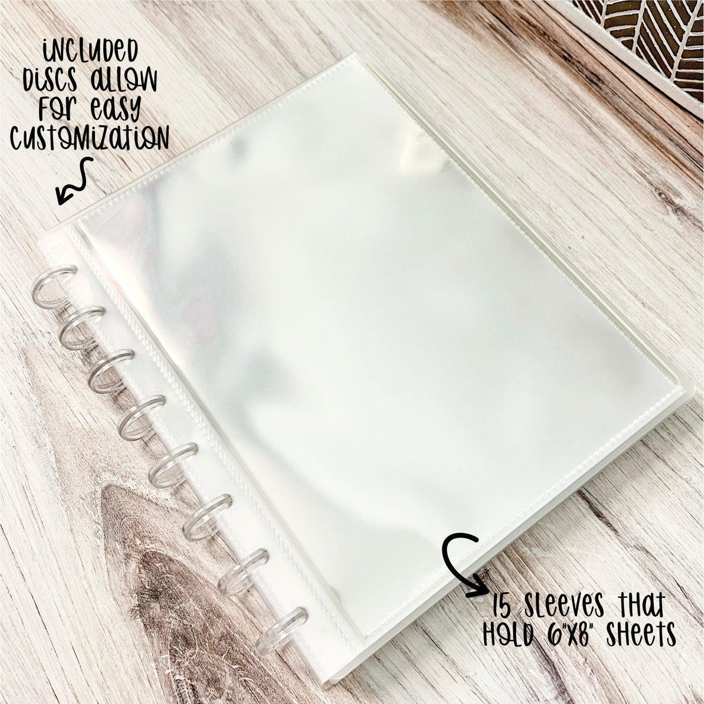 Disc Bound Sticker Storage Album - Farmhouse Stickers-Cricket Paper Co.