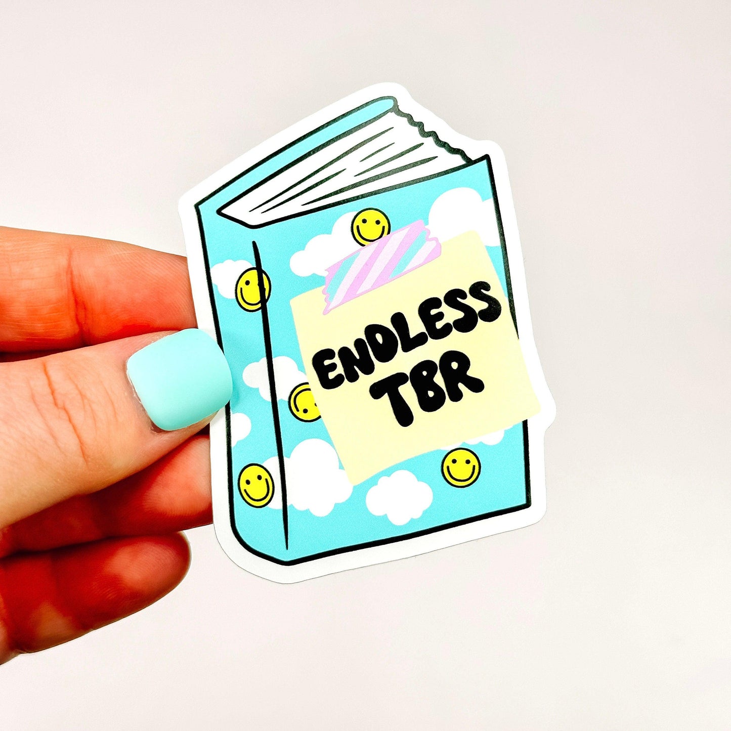 Endless TBR - Bookish Vinyl Sticker-Cricket Paper Co.