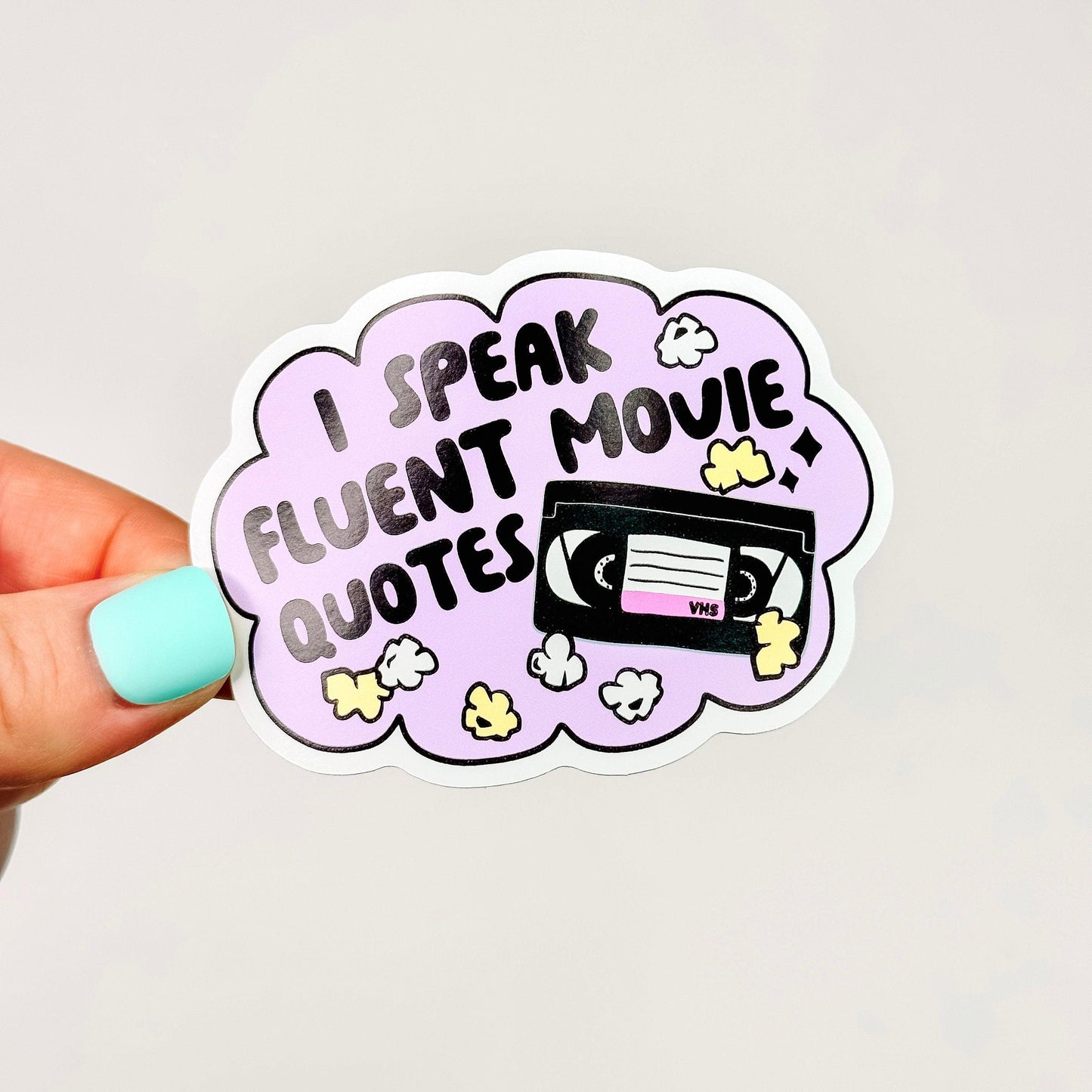 Fluent Movie Quotes - Decorative Vinyl Sticker-Cricket Paper Co.