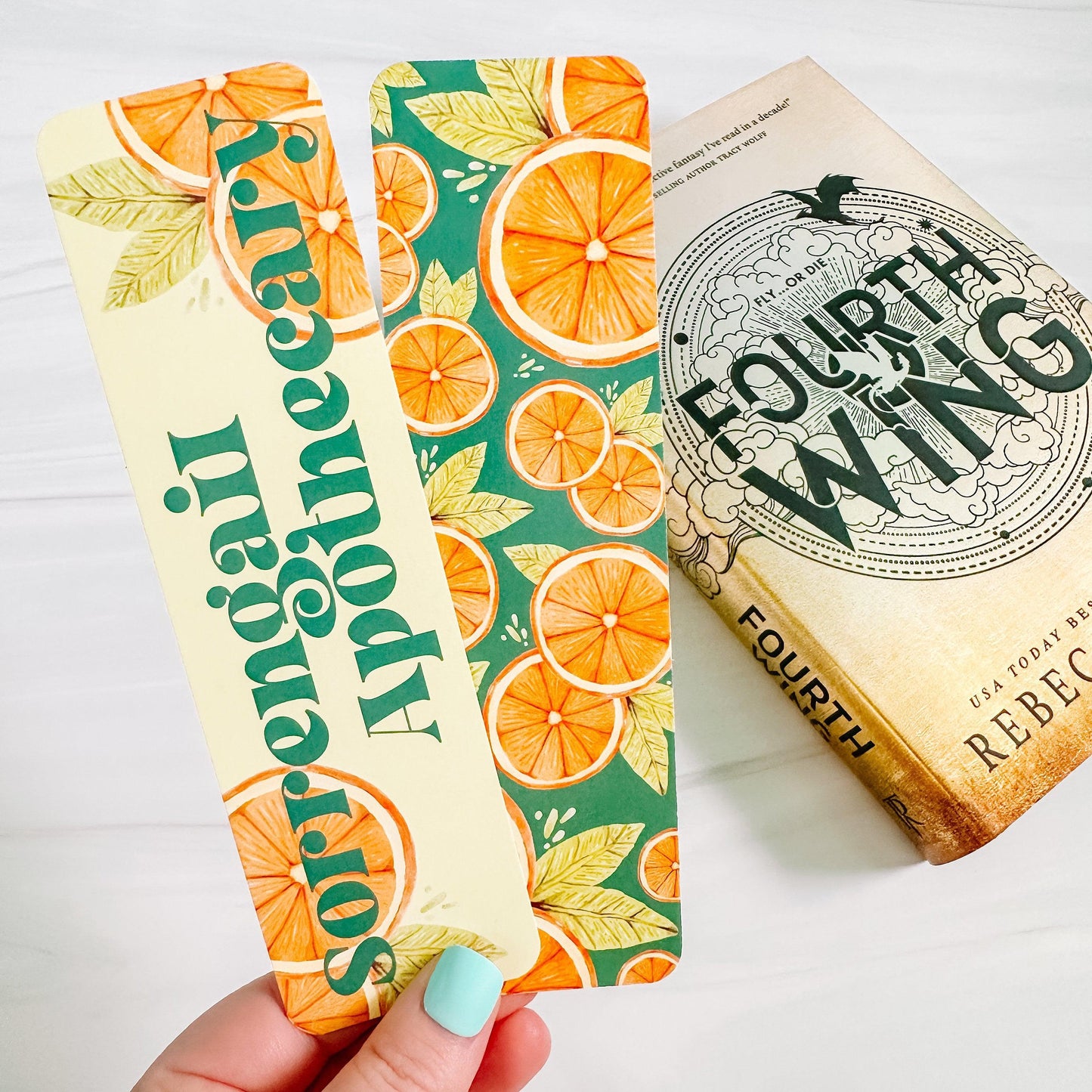 Fourth Wing Bookmarks - Officially Licensed-Cricket Paper Co.