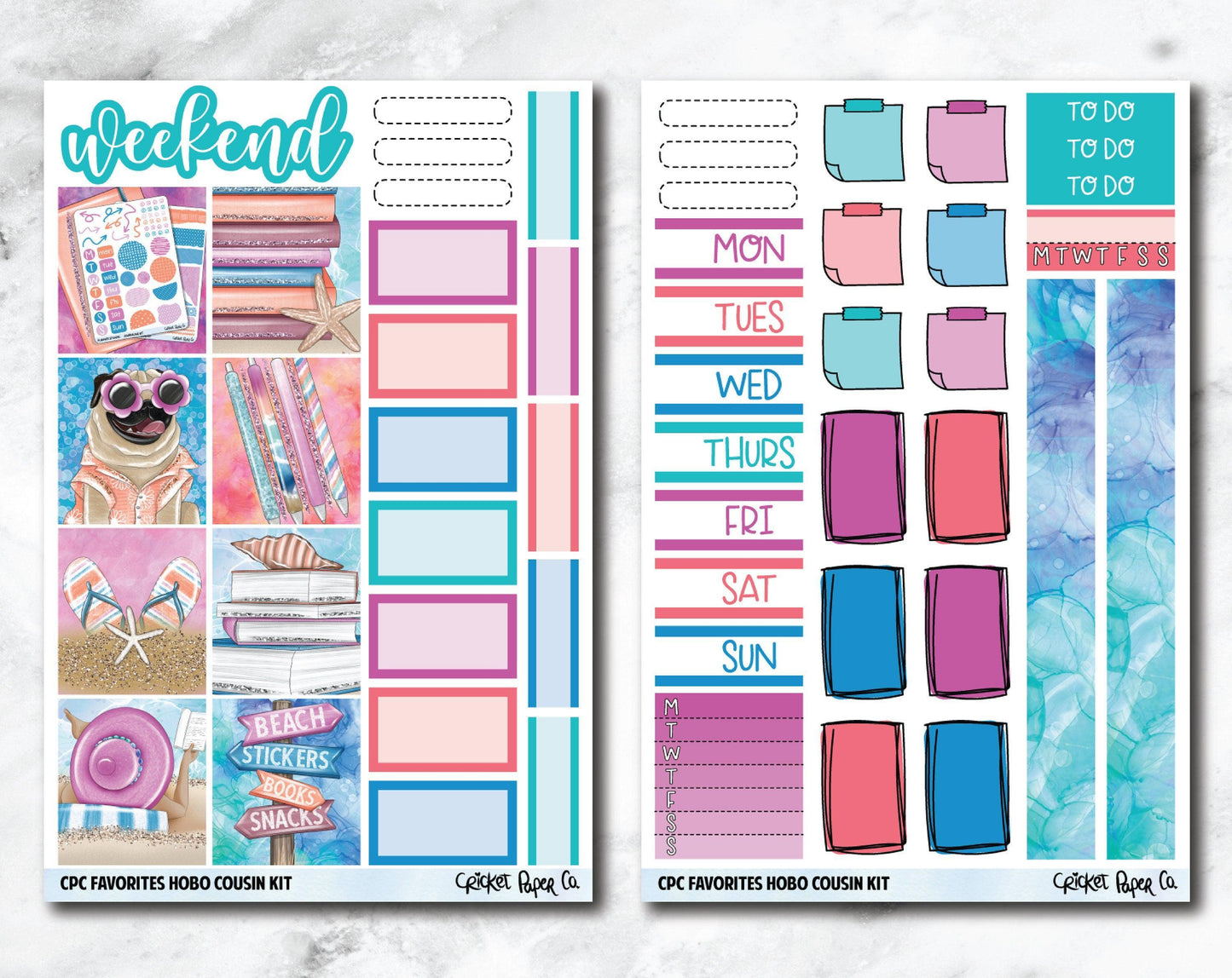 HOBONICHI COUSIN Planner Stickers Mini Kit - CPC Favorites-Cricket Paper Co.