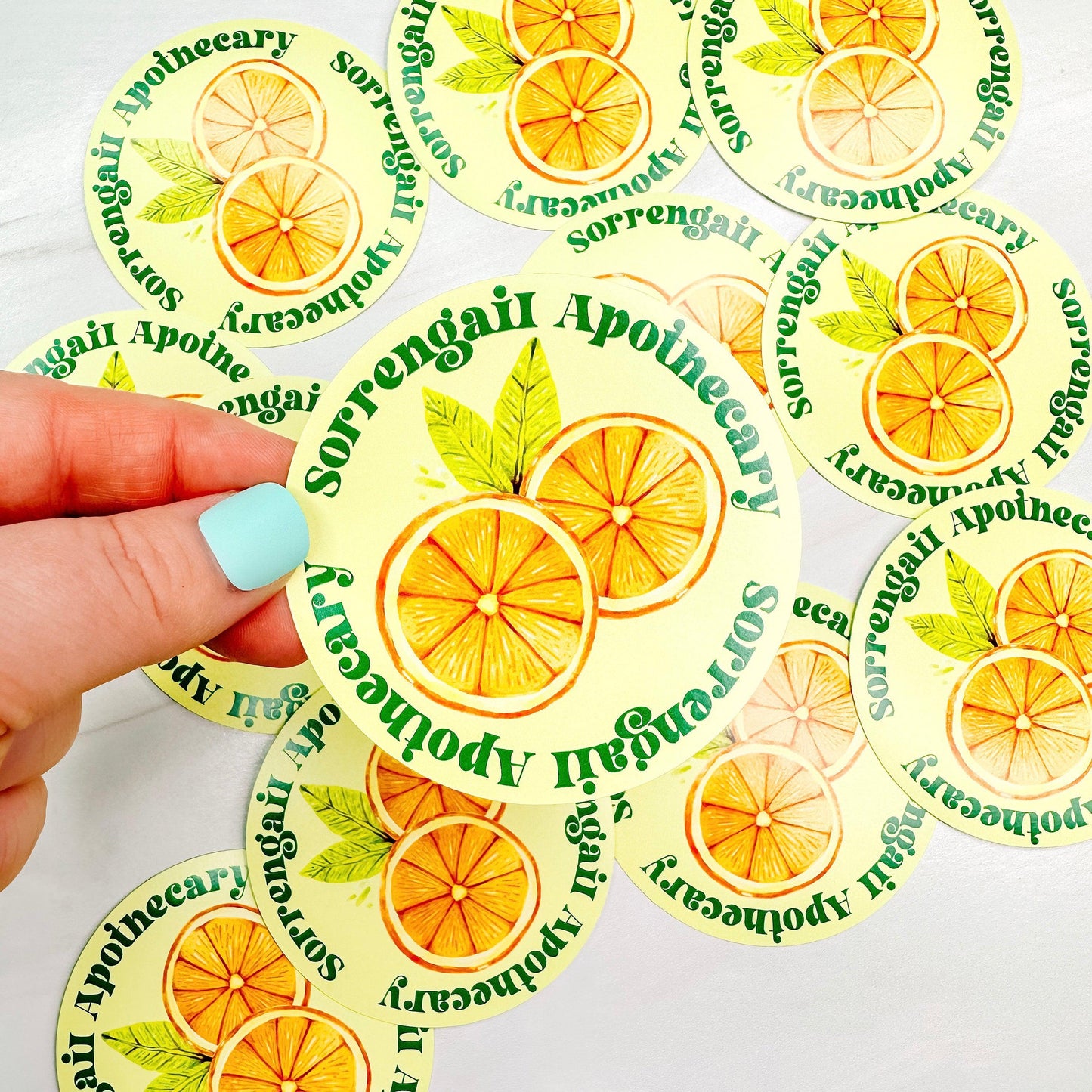 Sorrengail Apothecary - Officially Licensed Fourth Wing Vinyl Sticker-Cricket Paper Co.