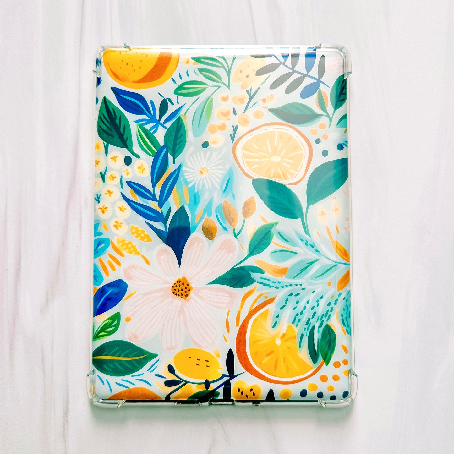 Vinyl Insert for Kindle Case - Coastal Citrus
