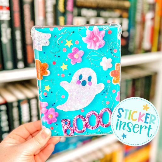 Vinyl Insert for Kindle Case - Boo Sequins