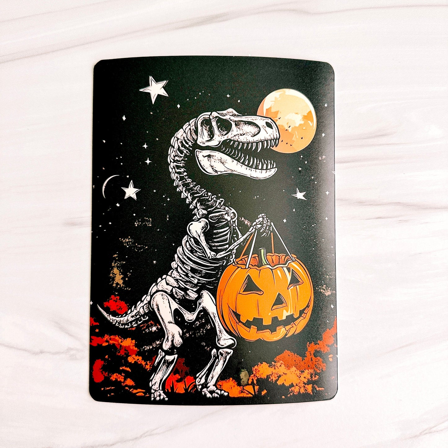 Vinyl Insert for Kindle Case - Dino Skeleton