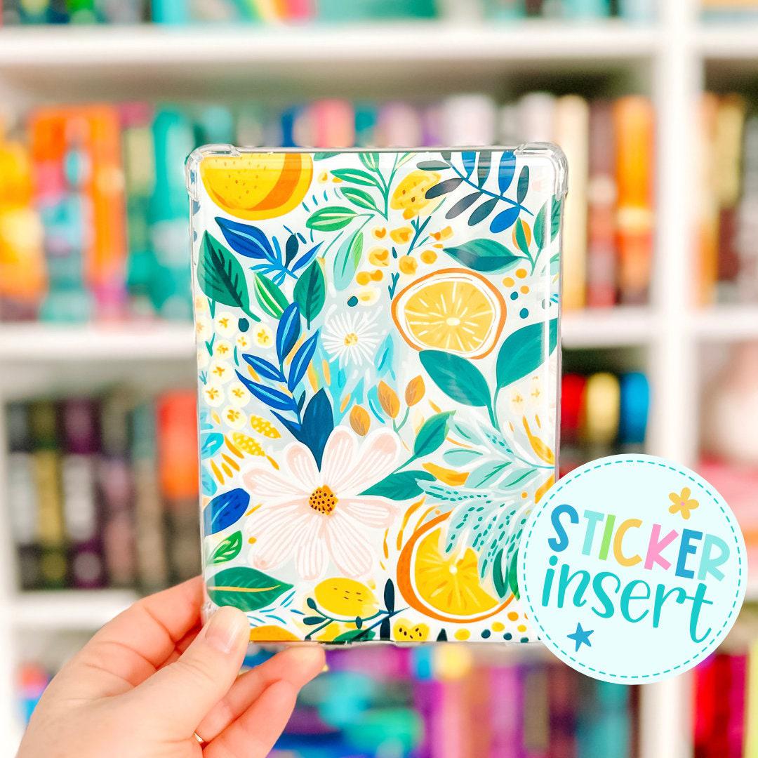Vinyl Insert for Kindle Case - Coastal Citrus