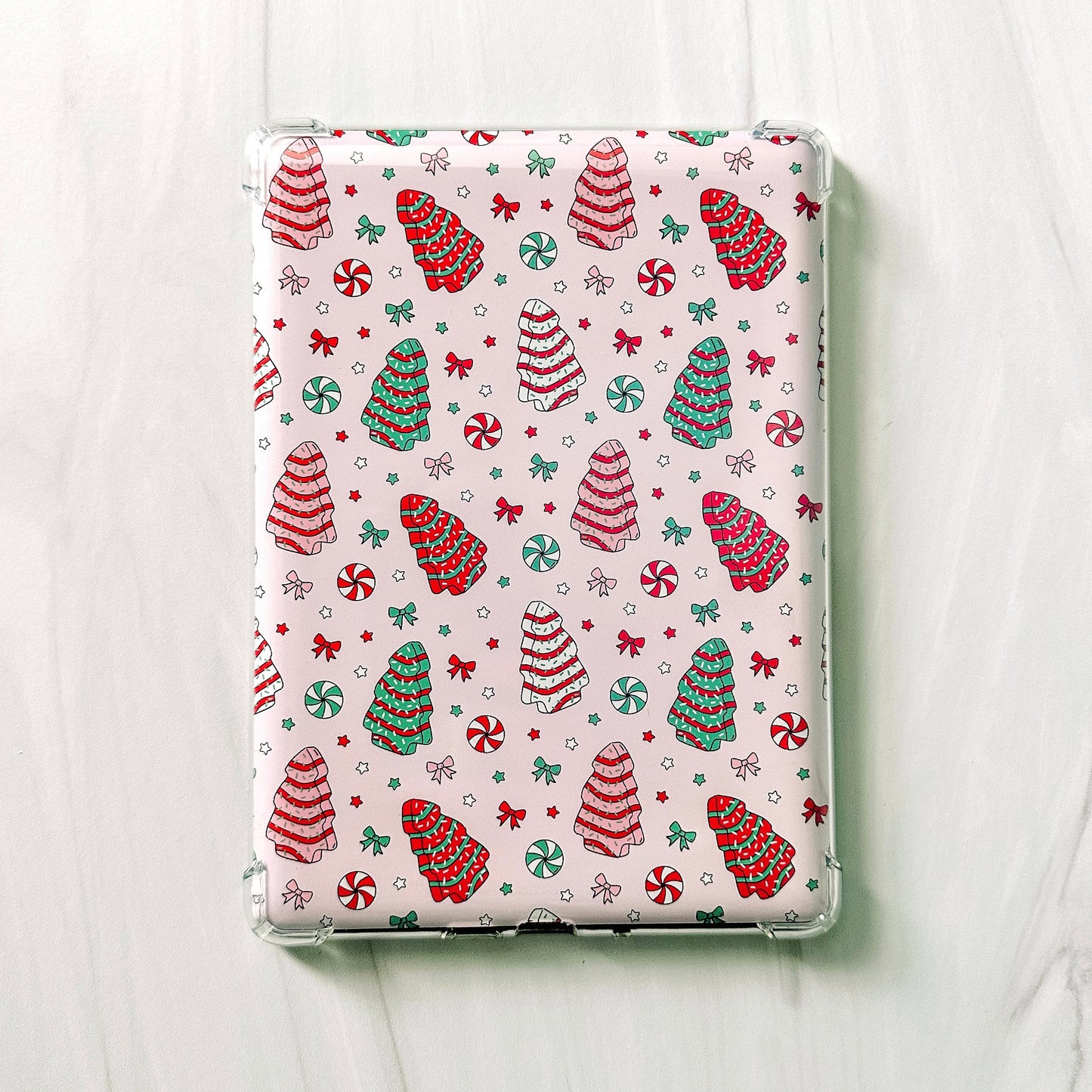 Vinyl Insert for Kindle Case - Christmas Cakes