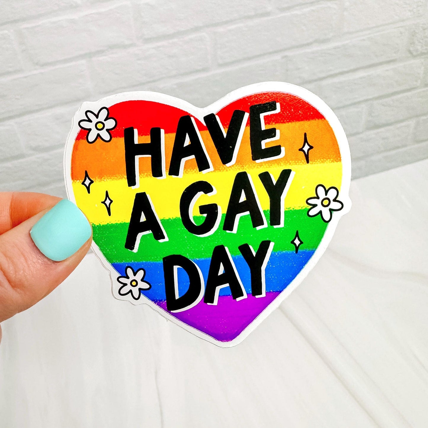 Have A Gay Day - Decorative Vinyl Sticker DC06