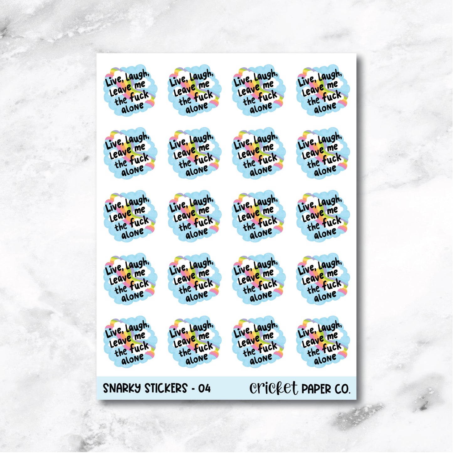 Snarky Journaling and Planner Stickers - 04