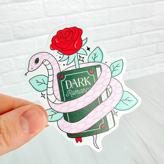 Dark Romance - Bookish Vinyl Sticker DC67