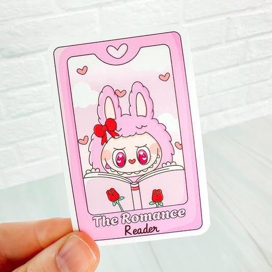 Romance Reader Monster - Bookish Vinyl Sticker DC74
