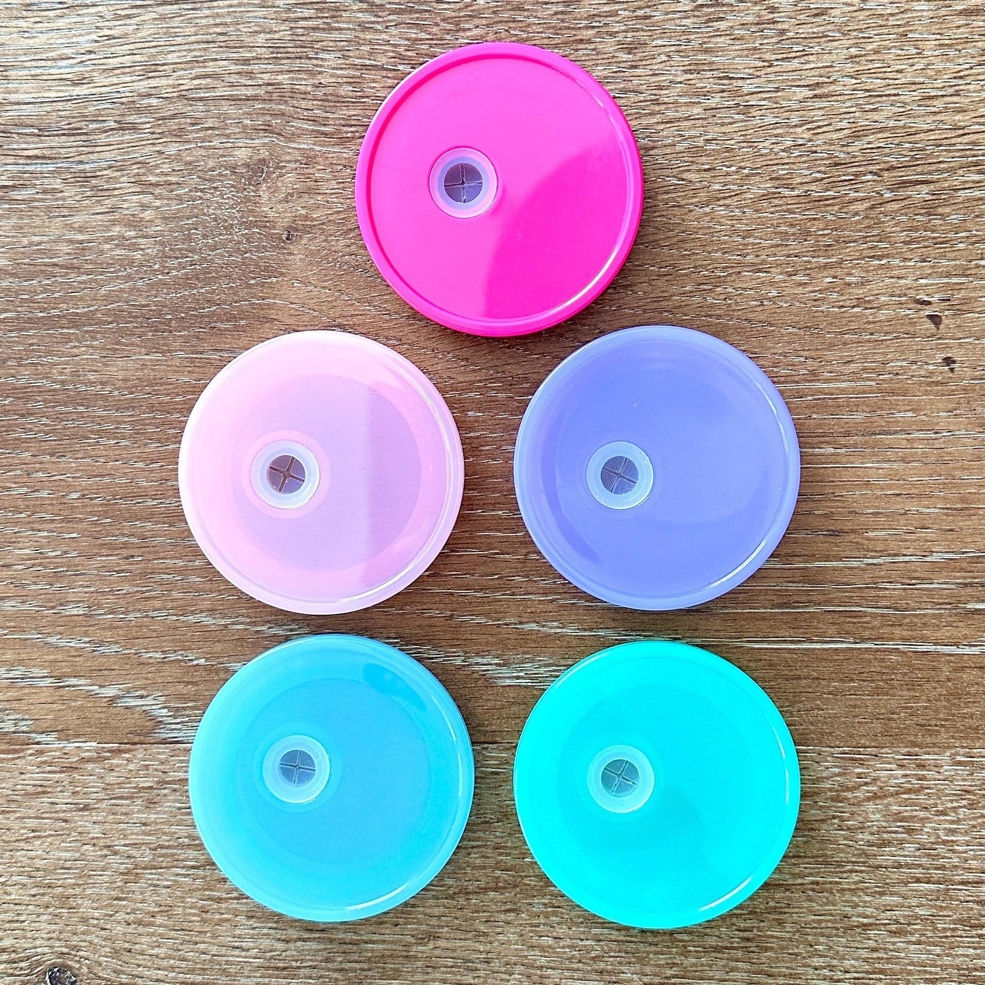 Acrylic Lid for 16oz & 20oz Glass Can Cups-Cricket Paper Co.