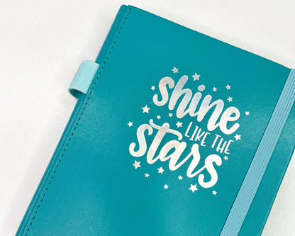 B6 Dot Grid Notebook - Shine Like The Stars-Cricket Paper Co.
