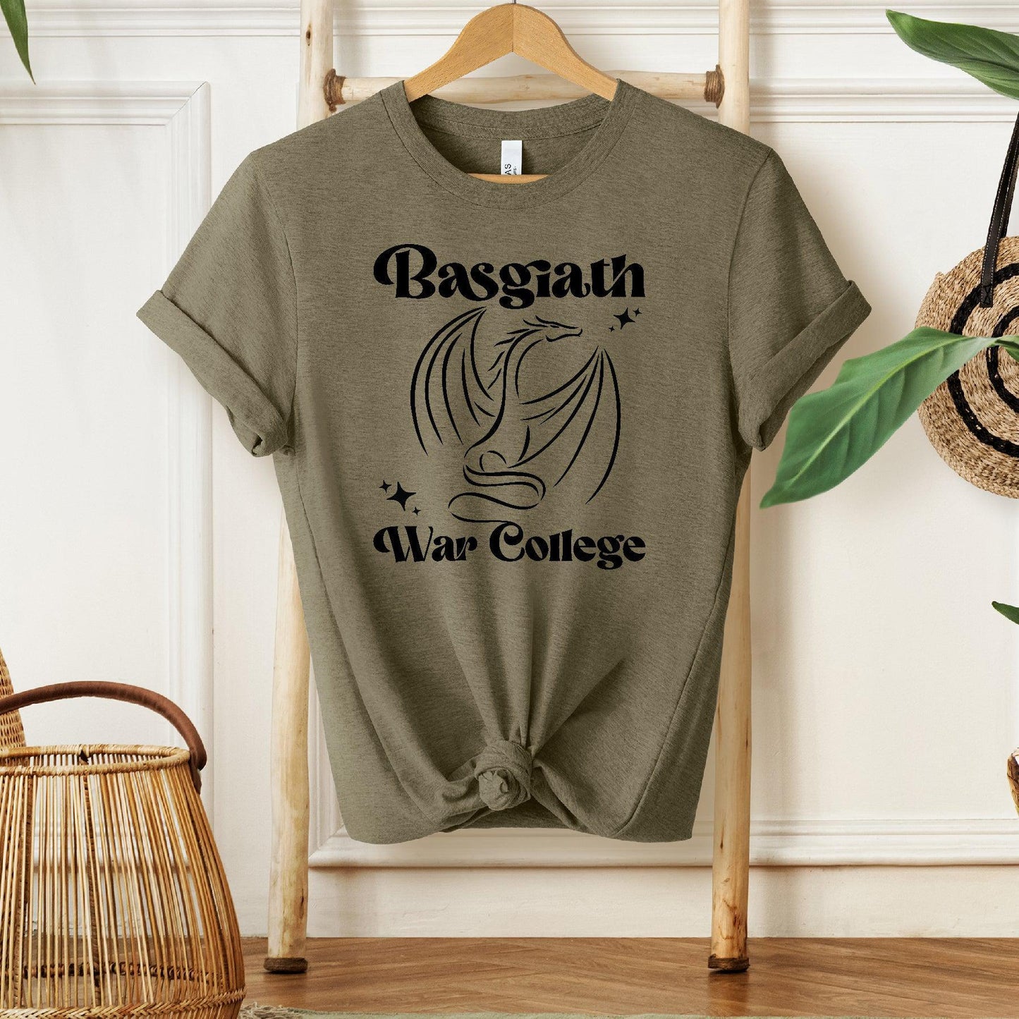 Basgiath War College Fourth Wing Tee - Officially Licensed-Cricket Paper Co.