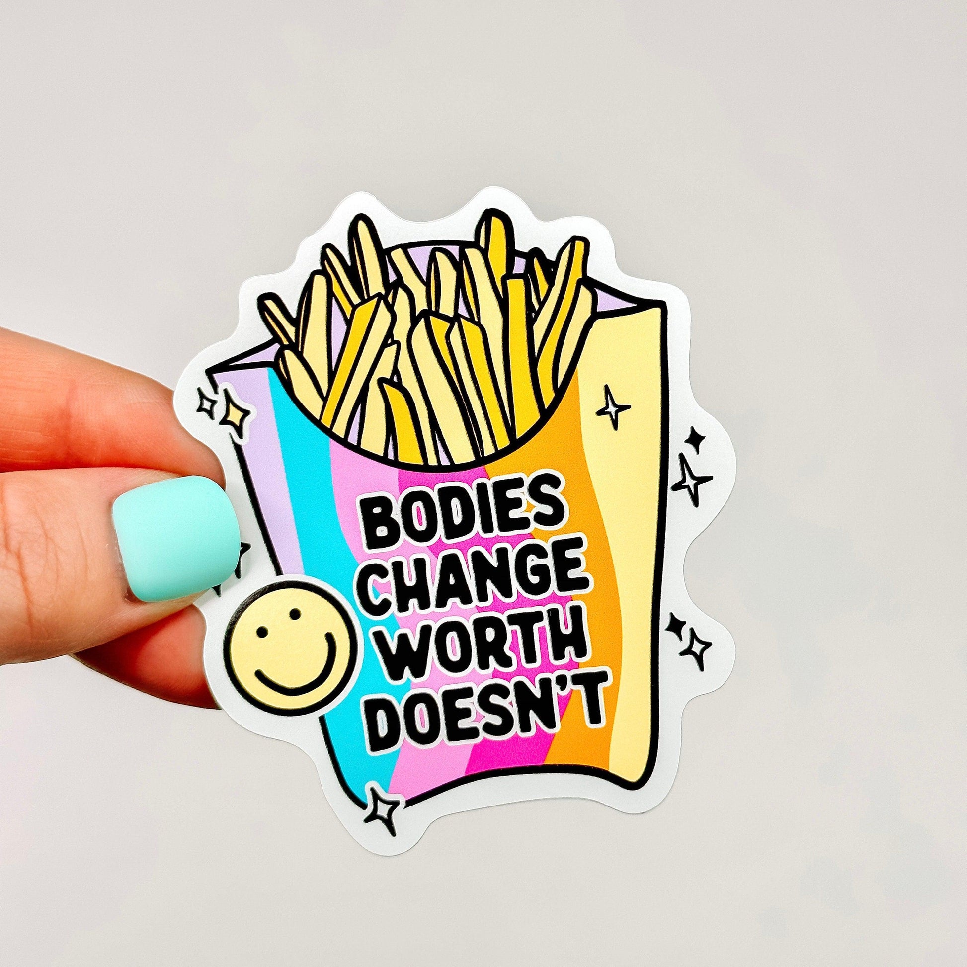 Bodies Change - Decorative Vinyl Sticker-Cricket Paper Co.