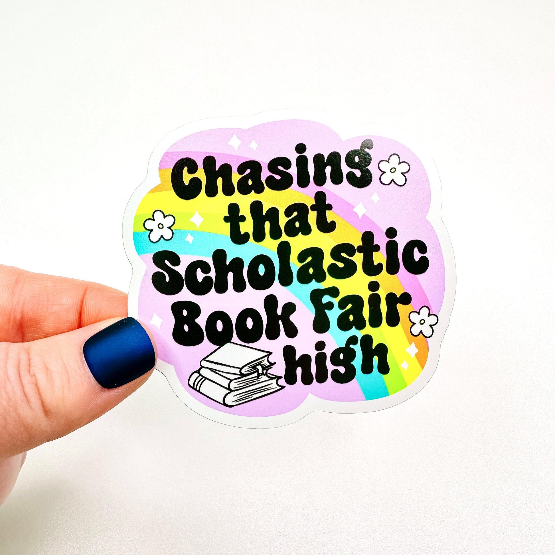 Book Fair High - Bookish Vinyl Sticker-Cricket Paper Co.