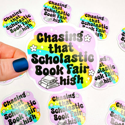 Book Fair High - Bookish Vinyl Sticker-Cricket Paper Co.