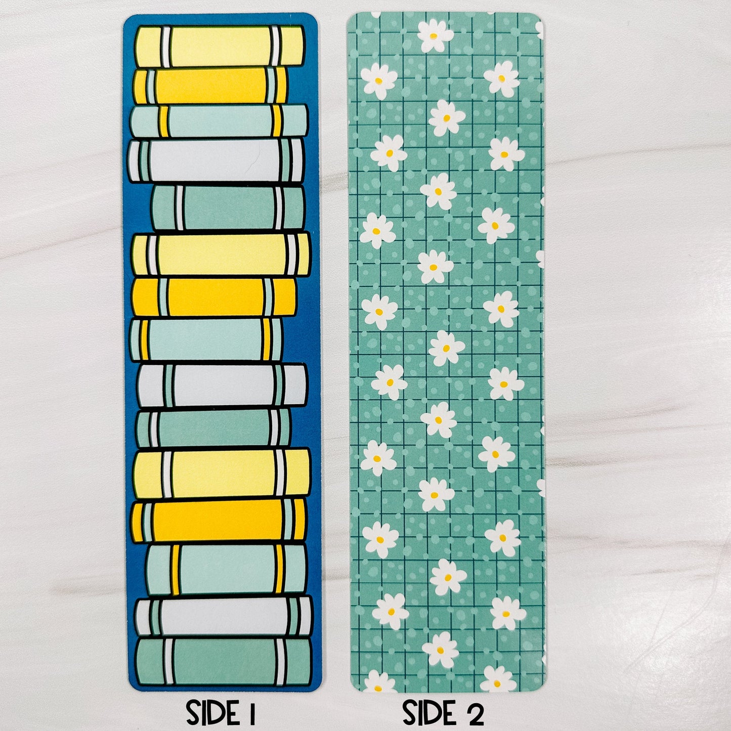 Book Title Reading Tracker Bookmark - Daisy-Cricket Paper Co.