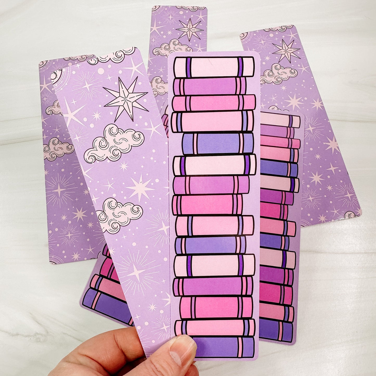 Book Title Reading Tracker Bookmark - Fantasy-Cricket Paper Co.