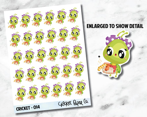 Cricket Character Laundry Sticker - 014-Cricket Paper Co.