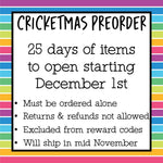 Cricketmas 2023 Preorder *DO NOT ORDER WITH OTHER ITEMS*-Cricket Paper Co.