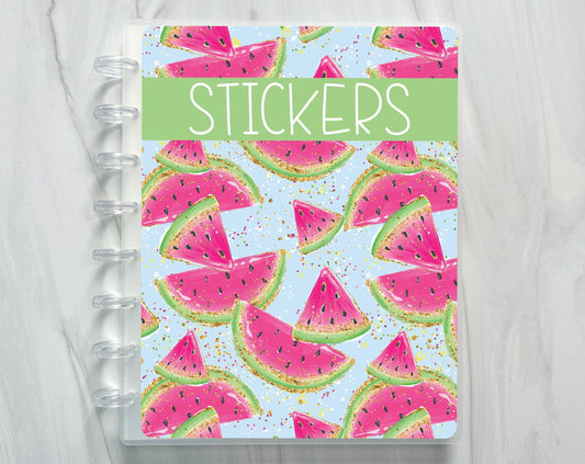 Disc Bound Sticker Storage Album - Watermelon-Cricket Paper Co.