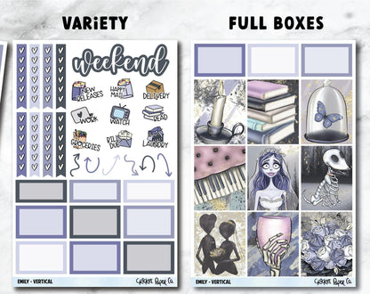 EMILY Planner Stickers - Full Kit-Cricket Paper Co.