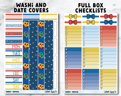 FAIREST Planner Stickers - Full Kit-Cricket Paper Co.