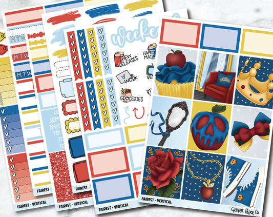FAIREST Planner Stickers - Full Kit-Cricket Paper Co.