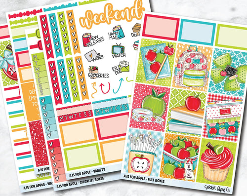 Cow Print Full Box Journaling and Planner Stickers - B – Cricket