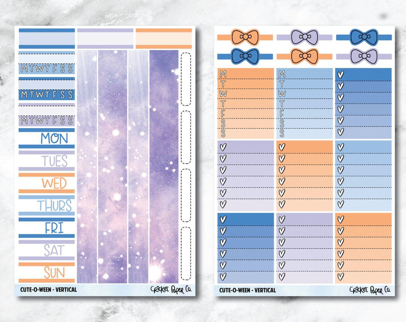 FULL KIT Planner Stickers - Cute-O-Ween-Cricket Paper Co.