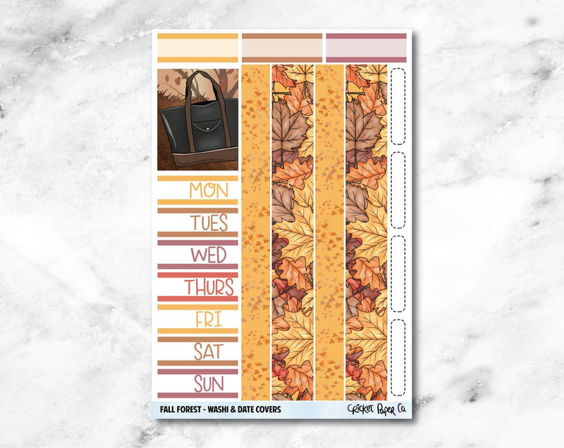 FULL KIT Planner Stickers - Fall Forest-Cricket Paper Co.
