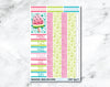 FULL KIT Planner Stickers - Melon Mood-Cricket Paper Co.