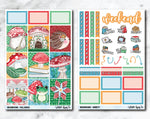 FULL KIT Planner Stickers - Mushrooms-Cricket Paper Co.