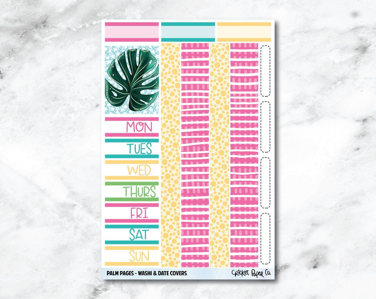 FULL KIT Planner Stickers - Palm Pages-Cricket Paper Co.