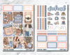 FULL KIT Planner Stickers - Peachy Fall-Cricket Paper Co.