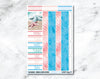 FULL KIT Planner Stickers - Sea Breeze-Cricket Paper Co.