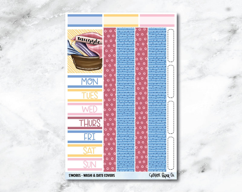 FULL KIT Planner Stickers - S'mores-Cricket Paper Co.