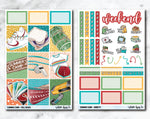 FULL KIT Planner Stickers - Summer Camp-Cricket Paper Co.
