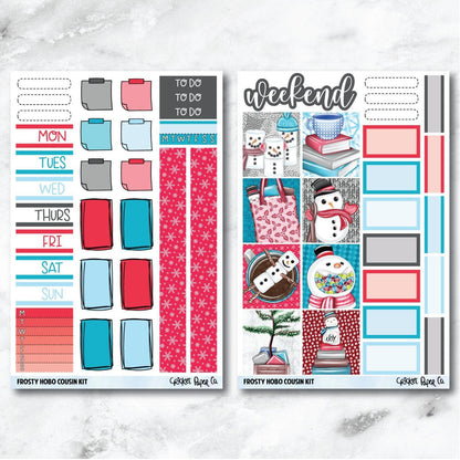 Frosty HOBONICHI COUSIN Planner Stickers Mini Kit-Cricket Paper Co.
