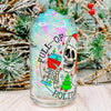 Full of Holiday Spirit - 16oz Libbey Glass Can Cup-Cricket Paper Co.