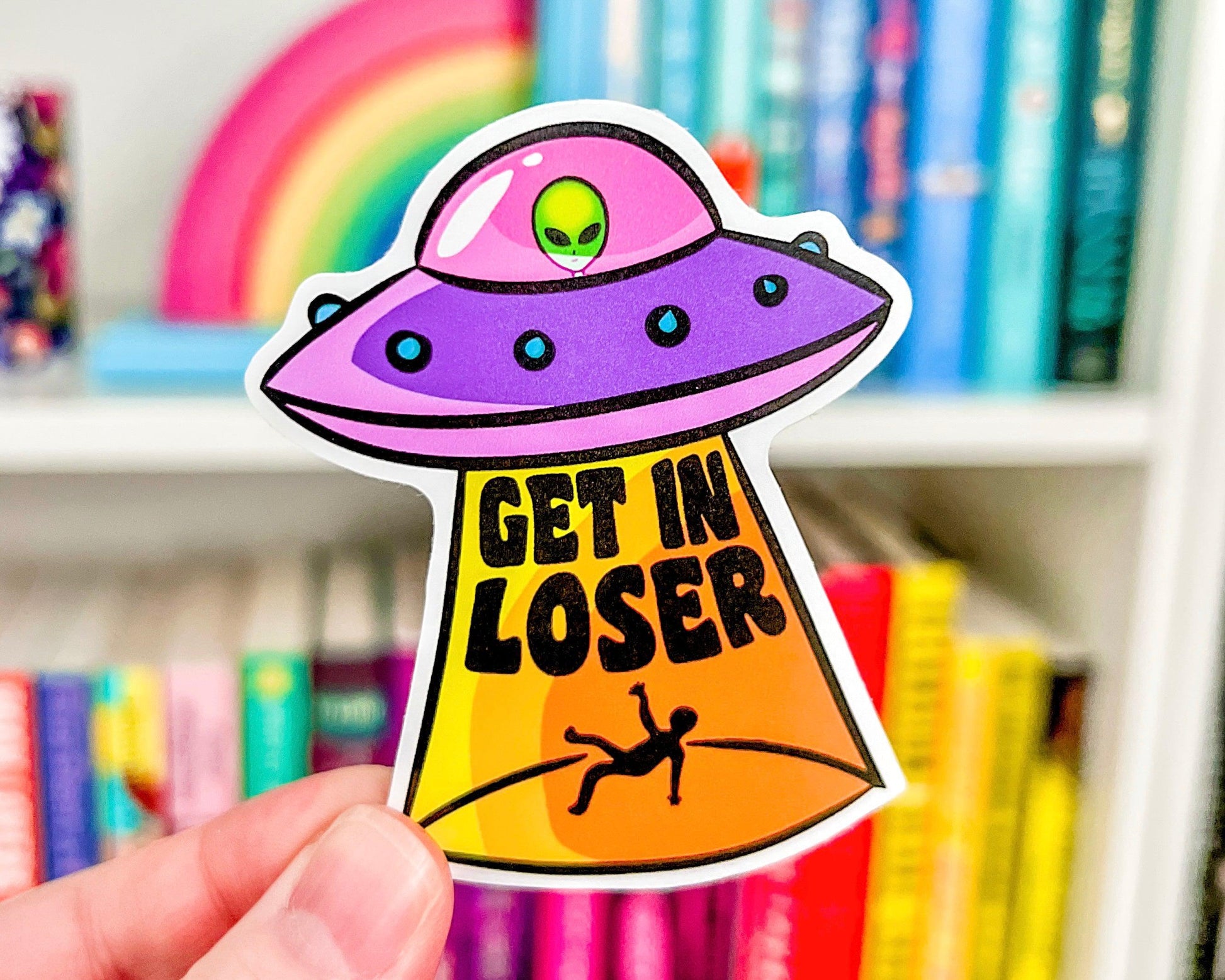 Get In Loser - Vinyl Sticker-Cricket Paper Co.