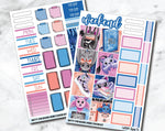 HOBONICHI COUSIN Planner Stickers Mini Kit - Batty for Books-Cricket Paper Co.