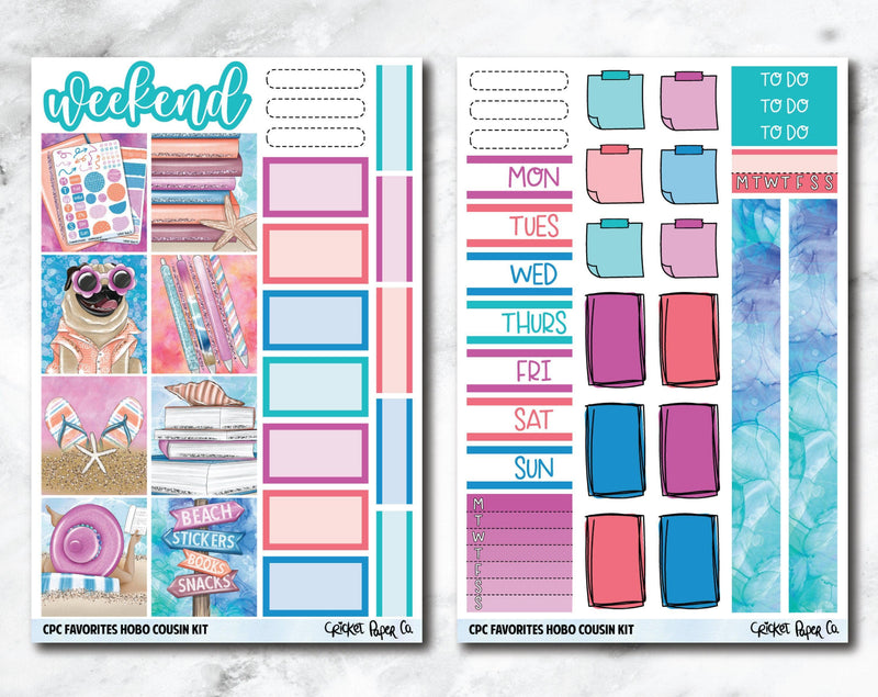 HOBONICHI COUSIN Planner Stickers Mini Kit - CPC Favorites-Cricket Paper Co.