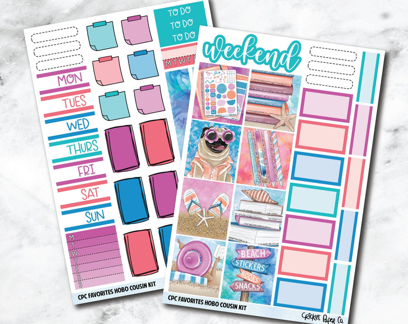 HOBONICHI COUSIN Planner Stickers Mini Kit - CPC Favorites-Cricket Paper Co.
