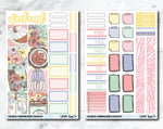 HOBONICHI COUSIN Planner Stickers Mini Kit - Colorful Pumpkin-Cricket Paper Co.