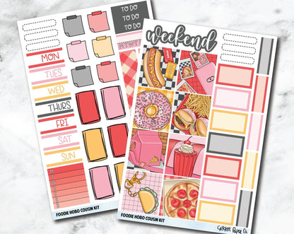 HOBONICHI COUSIN Planner Stickers Mini Kit - Foodie-Cricket Paper Co.