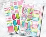 HOBONICHI COUSIN Planner Stickers Mini Kit - Melon Mood-Cricket Paper Co.